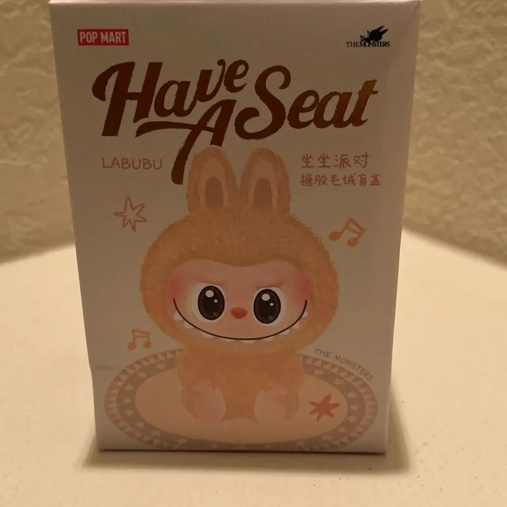 POP MART Labubu The Monsters Have A Seat Vinyl Face Blind Box New Sealed